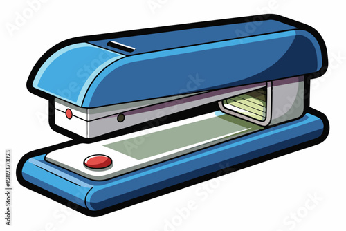 stapler vector on white background