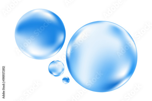 Liquid cosmetic clear serum texture, blue water droplet, gel swatch isolated, transparent background. Fluid glowing aqua bubble, spilled liquid cosmetic. Cute smooth beauty product, decoration element