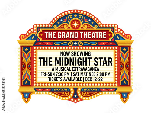 The Grand Theatre Presents 'The Midnight Star' - A Dazzling Musical Extravaganza Showing Now!