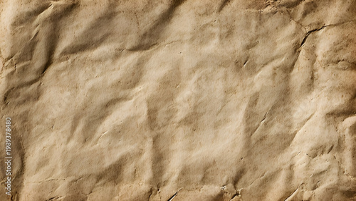 Old vintage paper texture background with aged stains and antique brown parchment effect