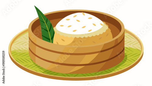 Food menu items on plate