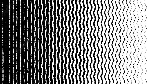 Black and white abstract geometric pattern with smooth transition effect for sporty and modern background. Fully editable vector element. Editable graphic resource. EPS10 