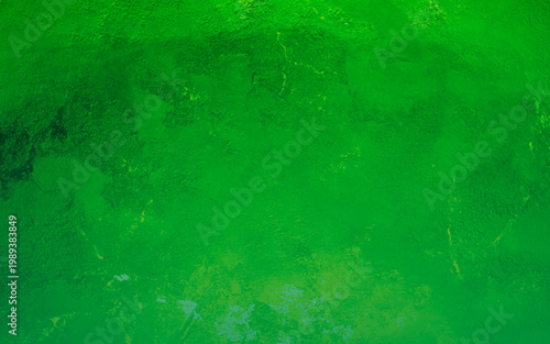 Abstract green concrete wall texture.