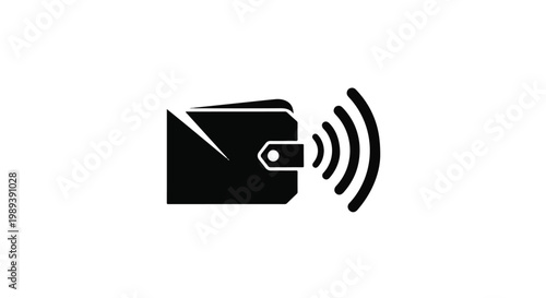 Mobile wallet contactless payment icon