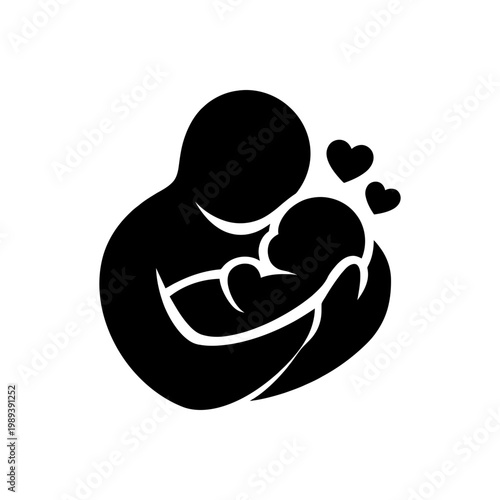 Pure Newborn Maternal Bond Icon
