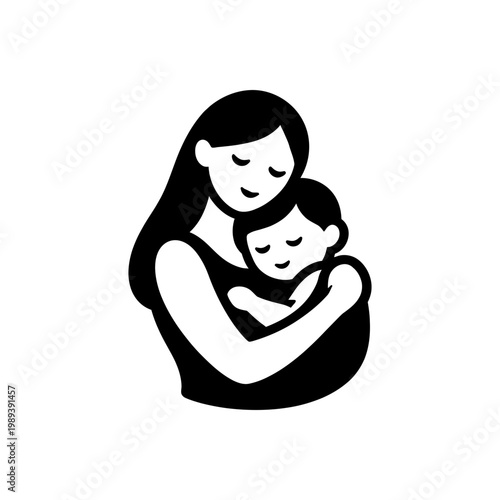 Maternal Devotion Embrace Icon