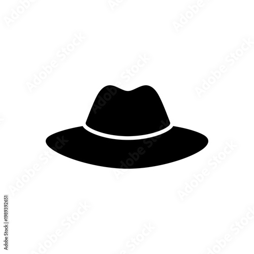 Classic Fedora Hat Icon