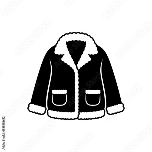 Winter Shearling Jacket Icon