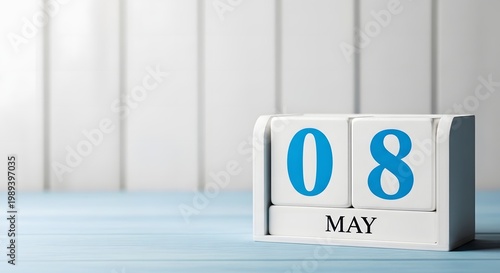 Obraz w ramie May 8th calendar display
