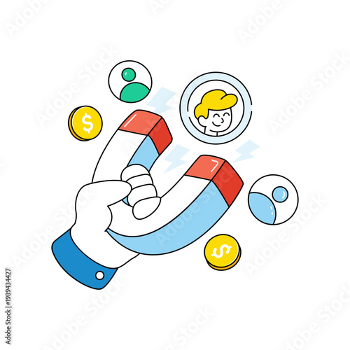 Perfect design icon of attract customers