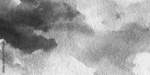 atmospheric grayscale watercolor cloudscape, a textural interplay of soft, amorphous shapes. Capturing the transient beauty of clouds, it evokes a sense of calm and contemplative mood.