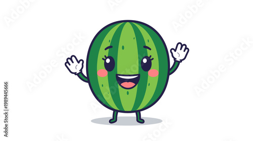 A cheerful purple grape character with a smiling face is playfully depicted in a fun scene.