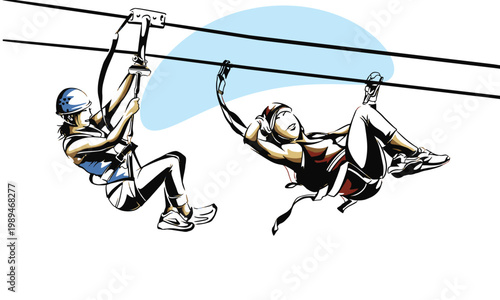  ziplining outdoors activity in adventure travel