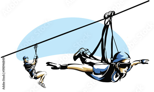  ziplining outdoors activity in adventure travel