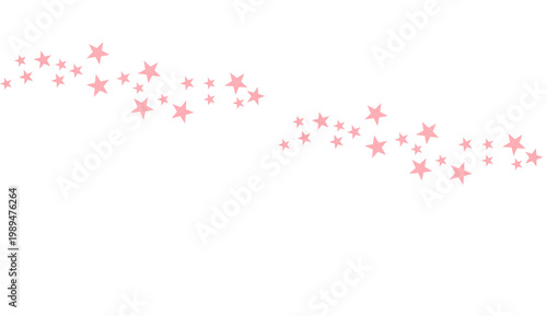 Bright pink stars are perfect for celebrations, achievements, or magical themes. Ideal for use on holiday greeting cards, banners, or decorations, especially when used with a transparent background.