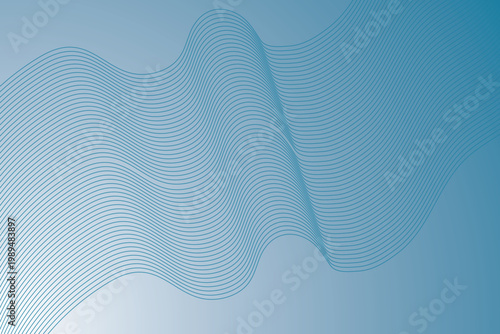 Abstract Blue Wavy Line Background
Modern Flowing Lines Digital Design