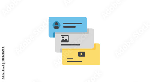 Colorful Floppy Disk Storage Media.