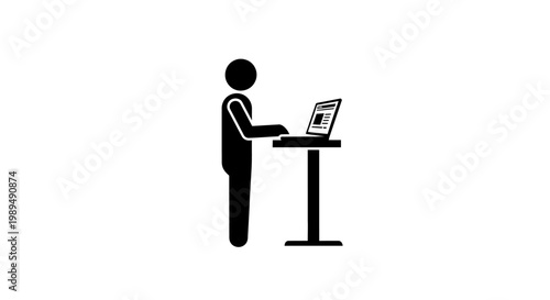 Person Working on Laptop Computer.