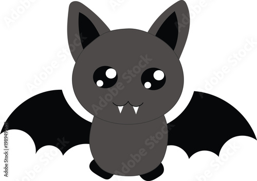 dark bat vector