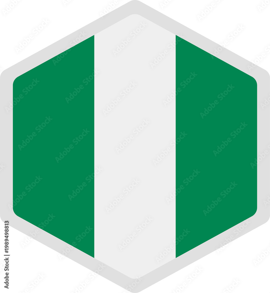 Fototapeta premium nigeria flag 