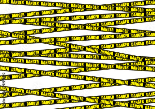 立入禁止標識テープの背景素材