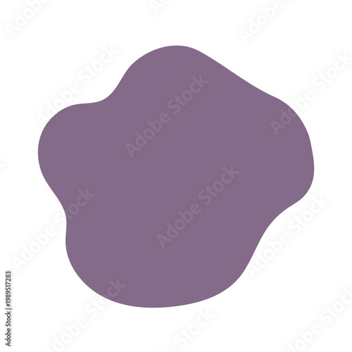 Soft Organic Blob Shapes in Pastel Colors