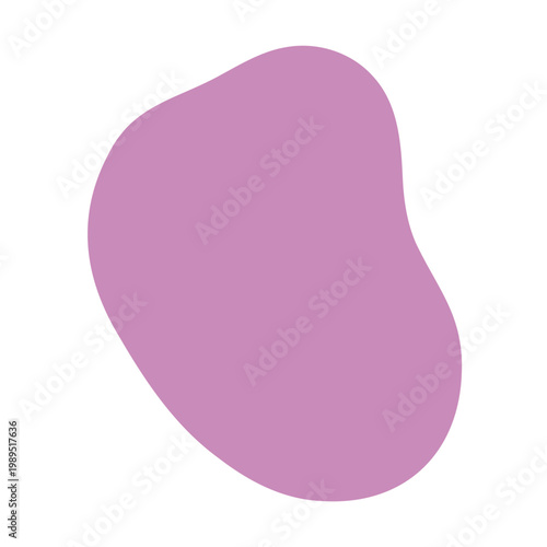 Soft Organic Blob Shapes in Pastel Colors