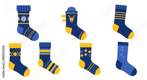 Winter Socks Collection: Cozy Knitted Patterns for Cold Weather