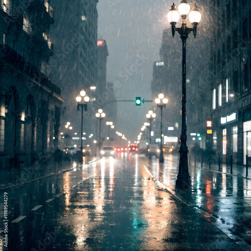 night city view