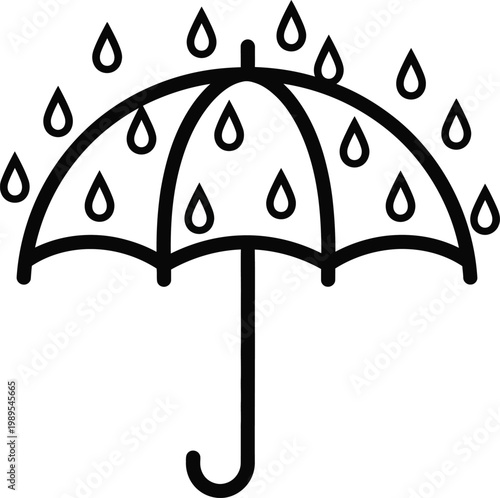 umbrella vector illustration