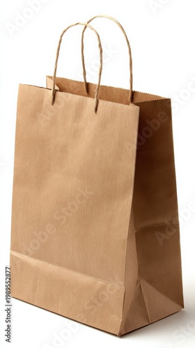 Eco friendly paper shopping bag ideal for retail and gifts