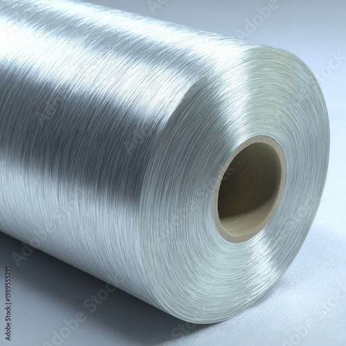 High quality silver roll of synthetic fiber material for industrial and creative applications