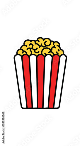 Delicious Classic Popcorn in a Vintage Style Bucket Perfect for Movie Night or Snack Time