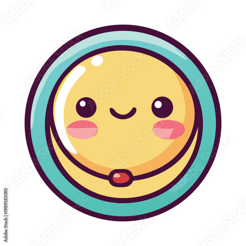 Cute Kawaii Everyday Objects and Technology Emoji Sticker Set Featuring Happy Minimalist Icons for Creative Digital Designs