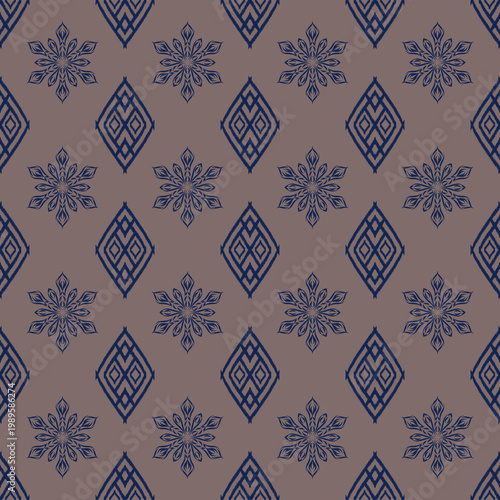 seamless damask pattern