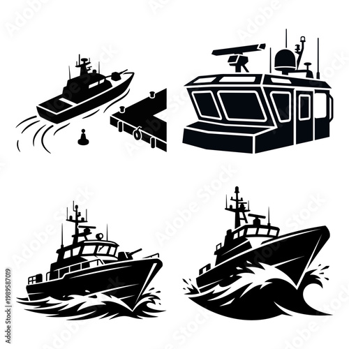 Patrol boat and harbor security vessel collection