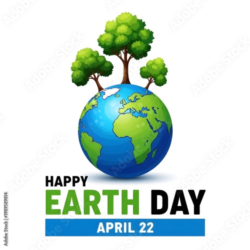 Happy earth day protecting our planet for future generations