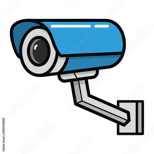 Modern Surveillance Security Camera for Safe Properties and Public Spaces