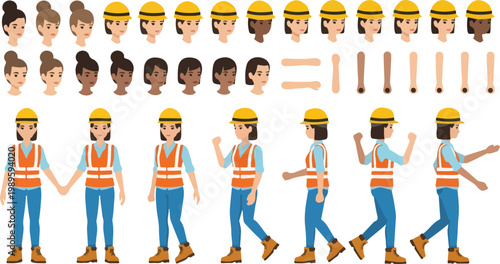 Construction Worker Cartoon Characters 3.
