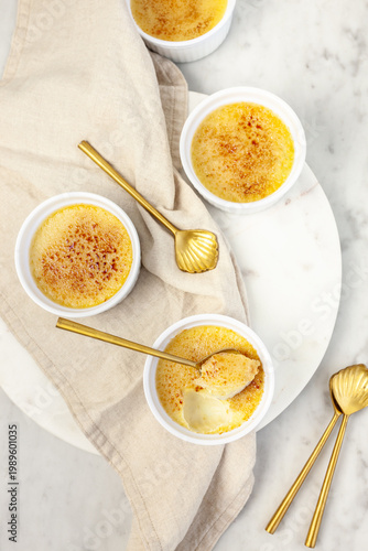 Tableau sur toile Anise crème brûlée