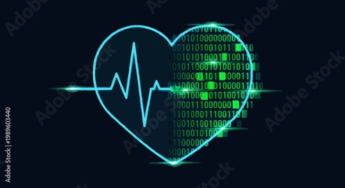 Digital Heartbeat The Fusion of Technology and Healthcare in a Binary World