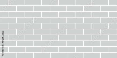 Brick pattern. Seamless vector grey color brick wall background. Red bricks wall vector wallpaper texture. vector