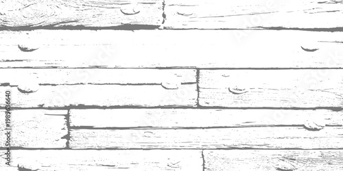 Minimalist white brick wall texture, horizontal painted bricks with subtle cracks and rough edges, distressed grunge details, soft shadows, clean urban background design.