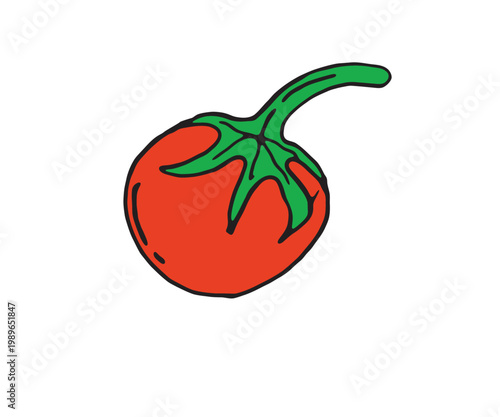 I made a colorful vegetarian fresh tomato vegetable sketch, thanks for downloading it.