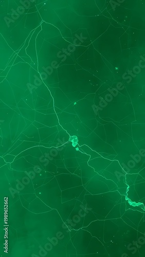 A Captivating Green Abstract Background with Intricate Patterns and Textures Reflecting the Essence of the Natural Environment and Modern Design Aesthetics