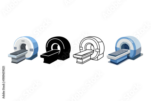 Medical MRI Scanner Machine