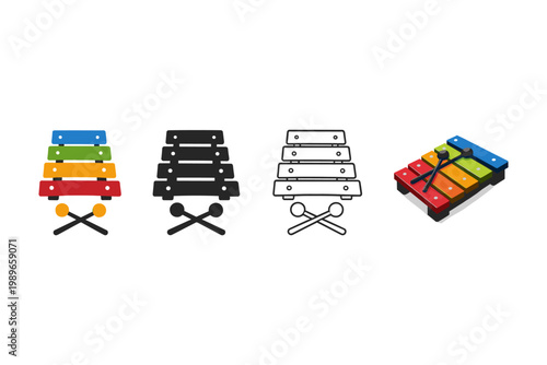 Colorful Xylophone Music Toy