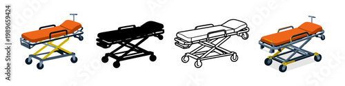 Medical Stretcher Set