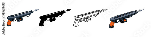 Speargun Vector Art