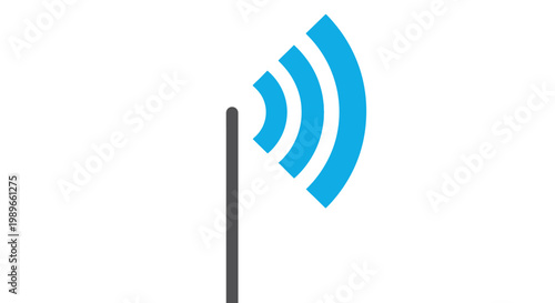 Vector illustration of a blue and white flag of Israel and the flag of Ireland featuring a 3d wireless internet wifi symbol icon with a digital technology network connection signal design
